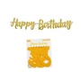 Снимка 1 на Надпис - Happy Birthday - брокат